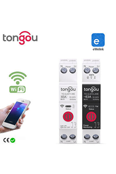Choice7 SY2 VA protect 1-63A adjustable Ewelink TONGOU 1P+N 63A 110V 220V WIF...