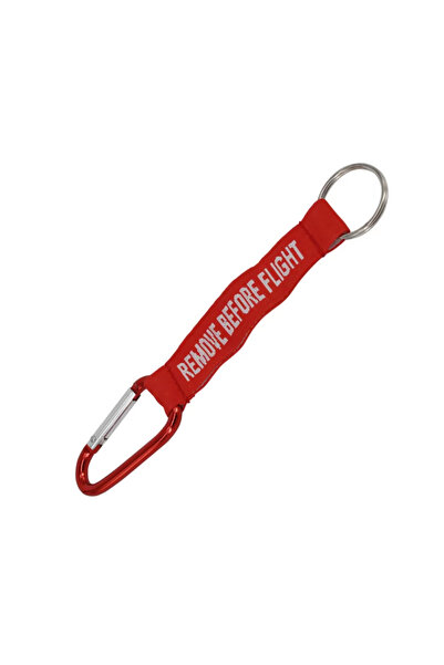 Choice1 1pcs Remove Before Flight Key Chain Llaveros Hombre Red Keychain Wove...