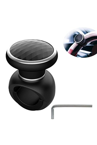 Choice مقبض عجلة قيادة أسود مانع للانزلاق، مصنوع من مادة ABS عالية الجودة، من...