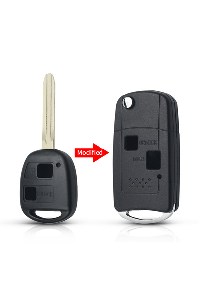 Choice Modified 2 Buttons KEYYOU Modified 2/3 Buttons Flip Car Key Shell Case...