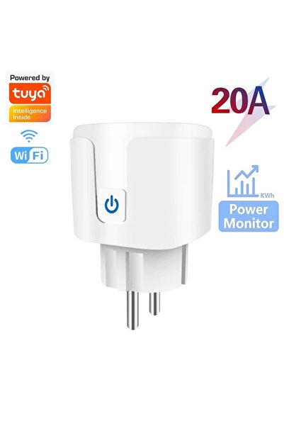 Choice3 مقبس حائط واحد، قابس ذكي أوروبي 20 أمبير، مزود بخاصية التحكم الصوتي ع...