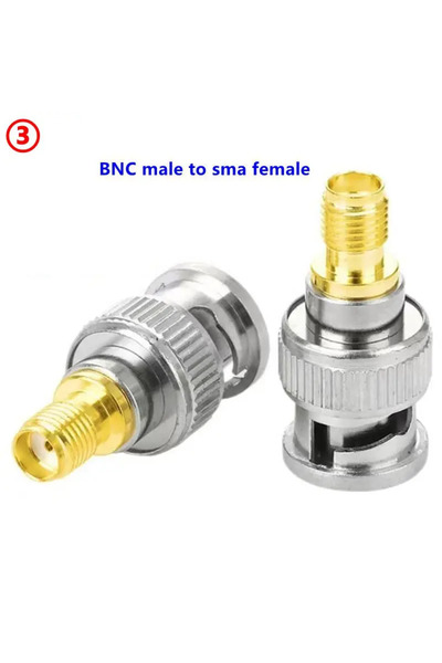 Choice7 قطعتان من النوع 3 - قطعتان من موصل محول الترددات اللاسلكية Q9 BNC إلى...