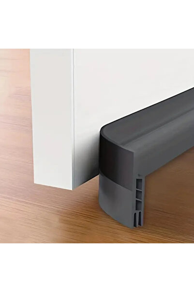 Choice1 شريط مانع للتسرب أسفل الباب، 5 مم، 1 متر، رمادي، قطعة واحدة، 1 متر، ذ...