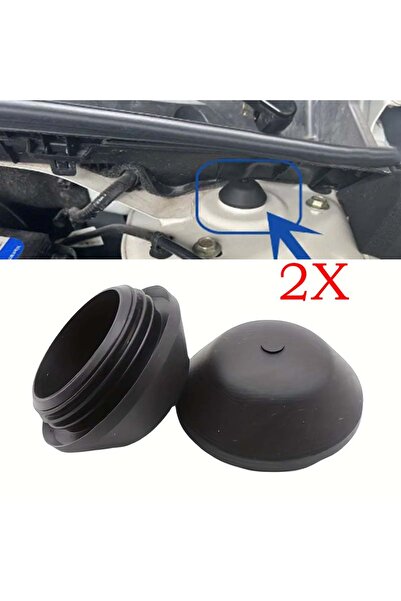 Choice غطاءان لقاعدة دعامة التعليق الأمامي، مقاومان للماء والغبار، لسيارات ني...