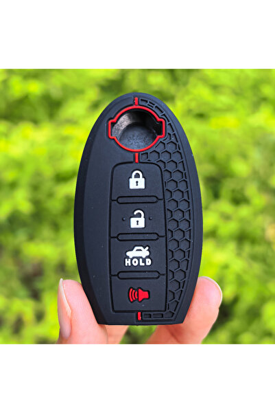 Choice1 غطاء حماية لمفتاح السيارة عن بعد بأربعة أزرار لسيارات نيسان ماكسيما، ...