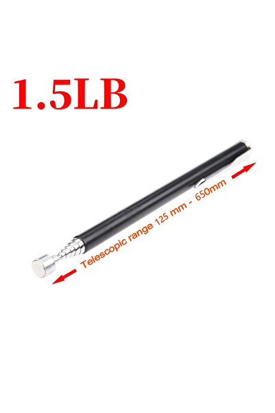 Choice 1.5LB Black Flexible Magnetic Pickup Tool Metal Foldable Pick Up Tool ...