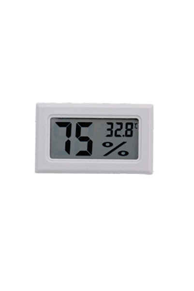 Choice A White 10 Pcs Mini Digital Thermometer Hygrometer Sensor Temperature ...