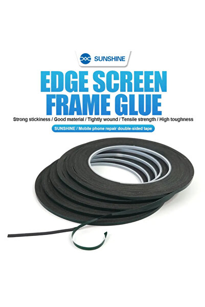 Choice4 شريط لاصق مزدوج الجوانب من 3M، لون أسود، قوي الالتصاق، مقاس 2 مم - 5 ...