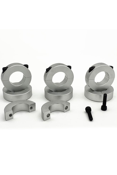 Choice3 حلقة تثبيت قطعة واحدة 8 مم، طوق مشبك من قطعتين من سبائك الألومنيوم 6/...