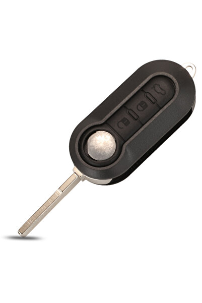 Choice22 غطاء مفتاح سيارة أسود بثلاثة أزرار من جينغيوكين، 10 قطع، مناسب لسيار...