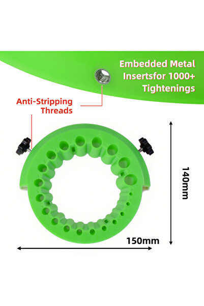 Choice9 StrippingProof Green Anti-Stripping Angle Grinder Drill Bit Sharpener...