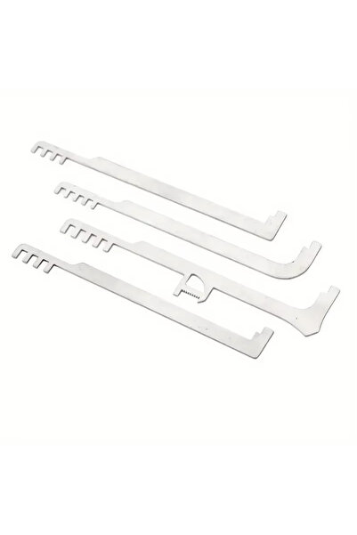 Choice 4pcs 4pcs Stainless Steel Comb tools Metal Teeth Lock repair Set For F...