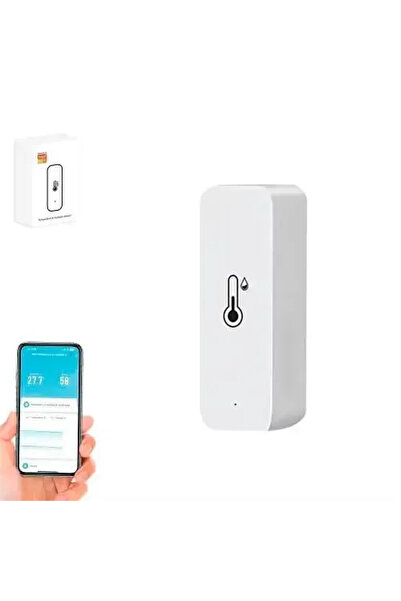 Choice مستشعر درجة الحرارة والرطوبة الذكي ZIGBEE Tuya Zigbee 3.0 يعمل بالبطار...