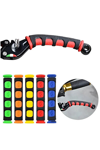 Choice1 غطاء حماية مقبض فرامل الدراجة النارية باللون الأزرق مكون من زوج واحد ...