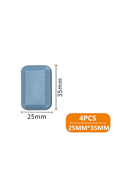 Choice 25x35mm 4pcs 4pcs/set Furniture Leg Slider Pads Anti Scratch Easy Move...