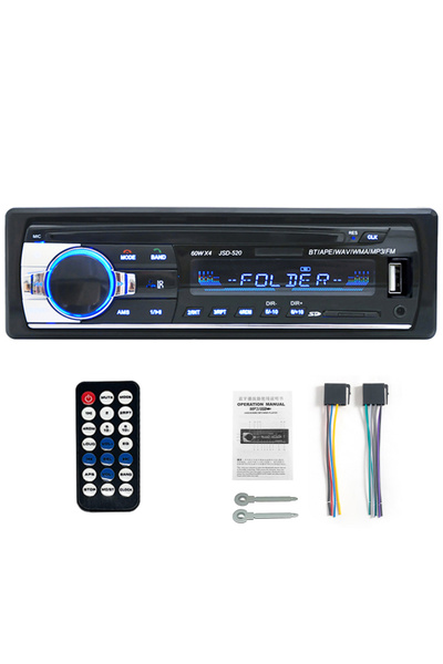 Choice راديو سيارة، راديو سيارة 1 دين، بلوتوث، 12 فولت، مشغل صوت للسيارة، MP3...