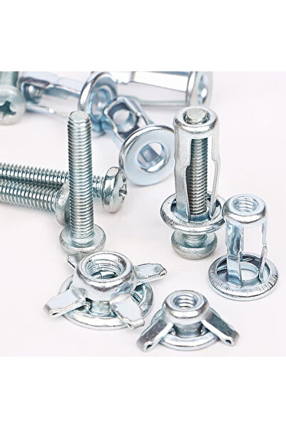 Choice3 صواميل بتلات M4X25 (20 قطعة)، صامولة رافعة لولبية للتوسيع، بتلات من ا...