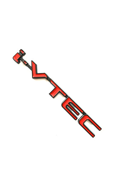 Choice3 شعار i-VTEC ثلاثي الأبعاد باللونين الأحمر والأسود مصنوع من سبيكة معدن...