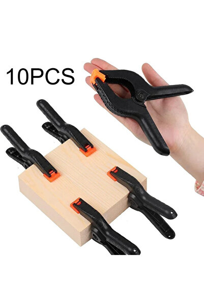Choice 10pcs Plastic Spring Clamps Clip Backdrop Clips Heavy Duty Clamp for C...