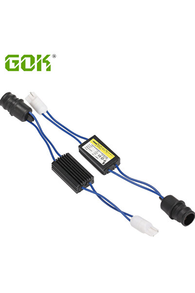 Choice قطعتان من كابل T10 LED Canbus، وحدة فك تشفير إلغاء تحذير LED بجهد 12 ف...