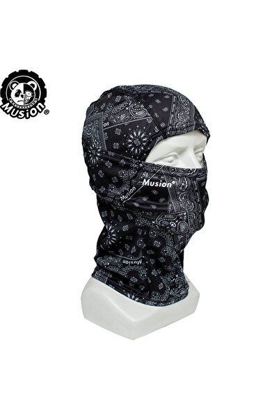 Choice3 قناع وجه كلاسيكي بنقشة بيزلي - قناع وجه أصلي مطبوع عليه نقشة عصرية، ع...