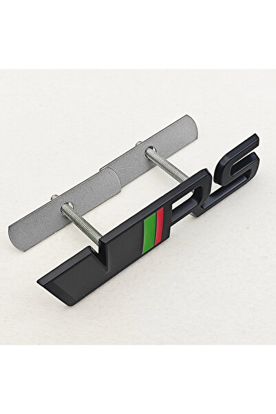 Choice10 Grille Grey Black 3D Metal Logo VRS Sticker Letters Emblem Car Front...