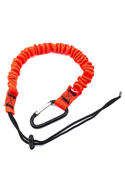 Choice Black Heavy-Duty Aerial Work Safety Harness - Elastic Buffer Sling Bel...