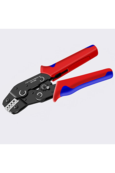 Choice SN-58B RED BLUE SN-58B 0.25-1.5MM², AWG24-16 Non-insulated Crimper for...