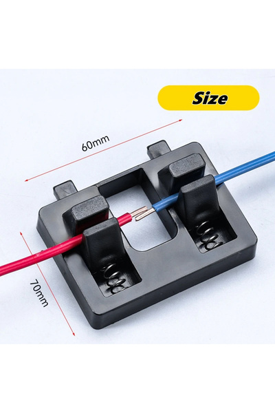 Choice1 مشبك طاولة لحام قابل للتعديل بسلك لحام أسود للوحة الأم
