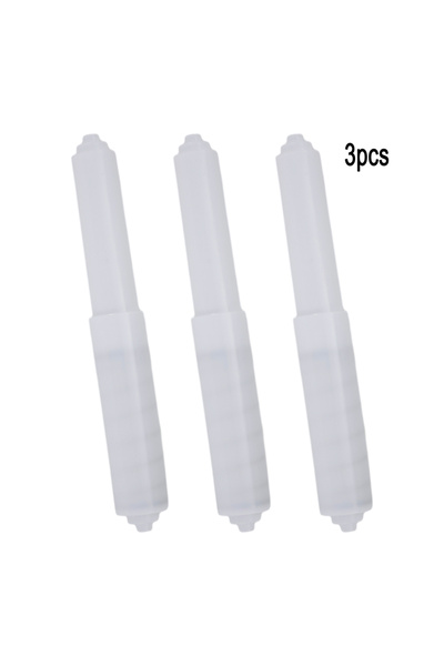 Choice White 3PCS 1/3PCS Replacement Toilet Roll Paper Shaft White Plastic To...