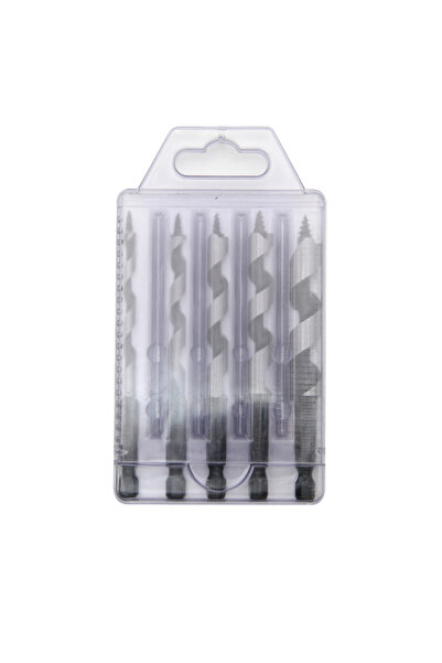 Choice 5pc 5-12mm set 5pc 100mm Carpenter Auger Bits 5-12mm Hexagonal Handle ...