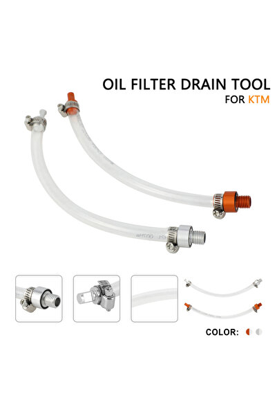 Choice فلتر تصريف زيت المحرك من أورانج، ملحقات الدراجات النارية، متوافق مع KT...