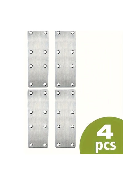 Choice 4 قطع من ألواح الإصلاح المسطحة المصنوعة من الفولاذ المقاوم للصدأ شديدة...