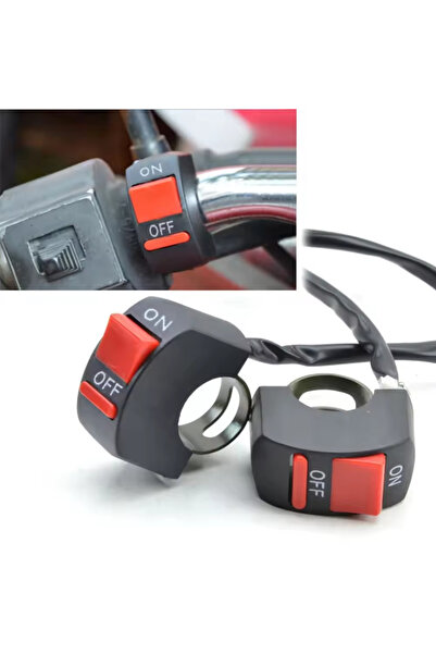 Choice Motorcycle Handlebar Flameout Switch Motorbike ON OFF Button for Moto ...