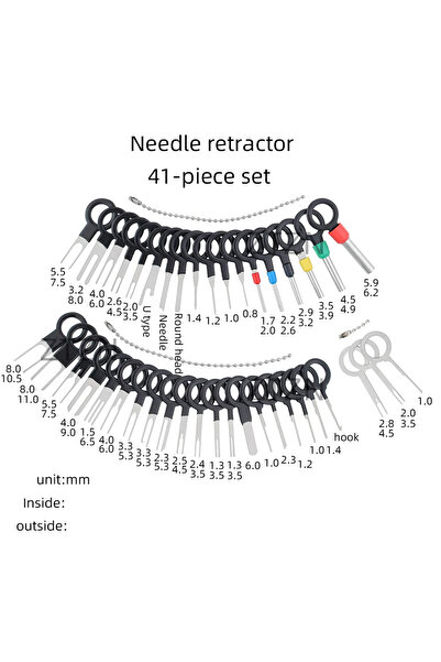 Choice 41 قطعة من أدوات تفكيك وإصلاح محطات جنرال موتورز، موصلات الأسلاك، موصل...