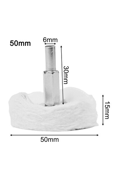 Choice3 50mm 4in100mm Cloth Polishing Mop Wheel Pad For Power/battery Drill B...