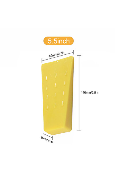 Choice4 5.5 Inch yellow Tree Felling Wedge Plastic Felled Chk Tree Cutting We...
