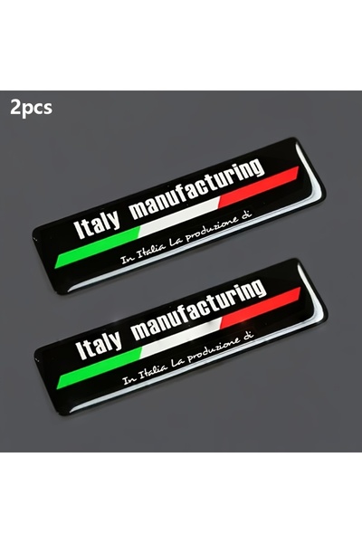 Choice ملصقان للسيارة والدراجة النارية، باللون الأخضر العسكري، مصنوعان في إيط...