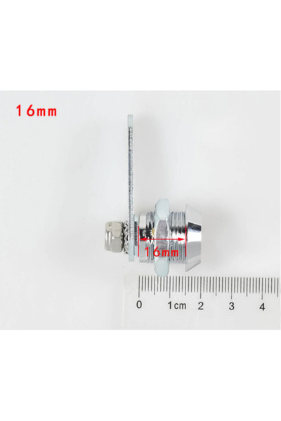 Choice قفل أمان معدني أسطواني 16 مم، 16/20/25/30 مم، مناسب للخزائن والأدراج و...