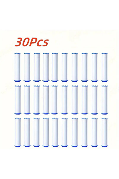 choice2 30 قطعة من عناصر استبدال فلاتر رؤوس الدش اليدوية البيضاء (عبوة من 10/...