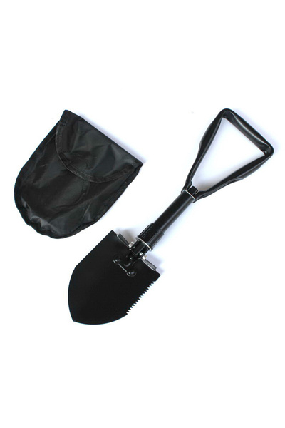 Choice black Outdoor 3-in-1 Foldable Shovel Portable Multifunctional Camping ...