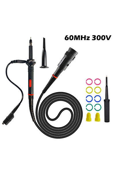 Choice طقم مجسات قياس الذبذبات 702s و703s بتردد 60 ميجاهرتز، 1X و10X، جهاز قي...