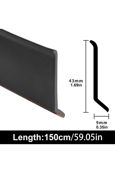 Choice1 A-1.5 متر 0.5/1/1.5 متر قضيب مانع لتسرب الماء للنافذة، نافذة منزلقة، ...