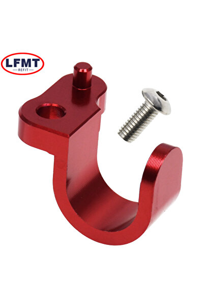 Choice3 1 Red Motorcycle CNC Rear Brake Hose Clamp Guide For Honda CRF230M CR...