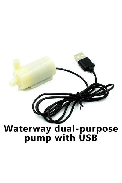 Choice3 مضخة مياه غاطسة صغيرة محمولة صامتة تعمل بمنفذ USB، تعمل بجهد 3 فولت أ...