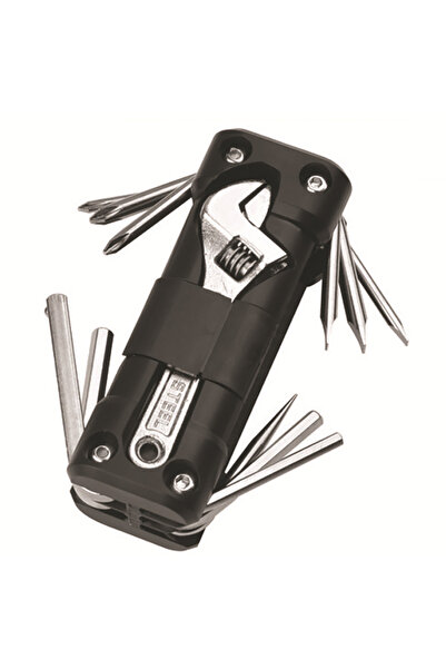 Choice طقم أدوات دراجة متعدد الاستخدامات باللون الأسود، يتضمن أدوات إصلاح الإ...