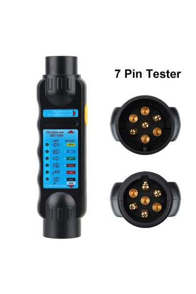 Choice 7 Pin 12V 7 Pin Car Towing Light Tester Trailer Plug Socket Diagnostic...