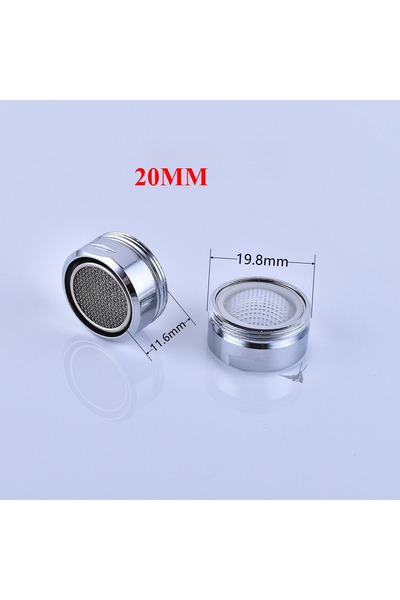 Choice قطعة واحدة من مهوية صنبور موفرة للمياه مقاس 20 مم (20/22/24 مم) مع غطا...