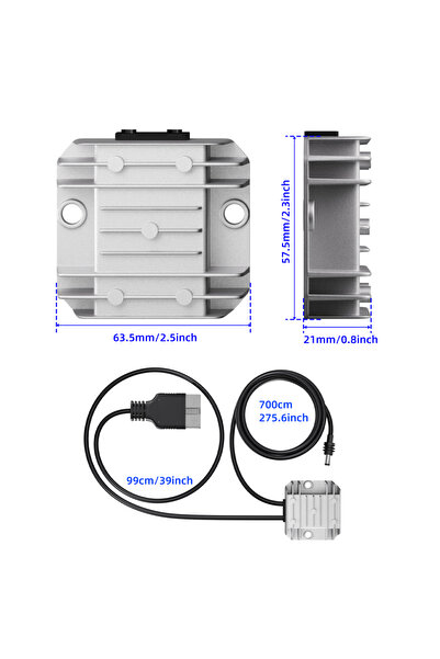 Choice كابل توصيل صغير من ستارلينك 30 فولت 3.5 أمبير مع محول رفع الجهد، كابل ...