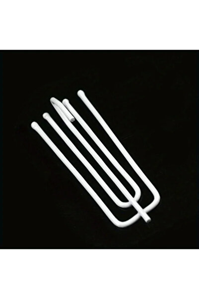 Choice 30pcs White 30Pcs Premium Steel Curtain Hanging Hooks White Window Rin...